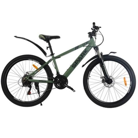 Велосипед SPARK FLIP (колеса – 26", сталева рама – 15") мятно-сірий Велосипед SPARK FLIP (колеса – 26", сталева рама – 15") мятно-сірий