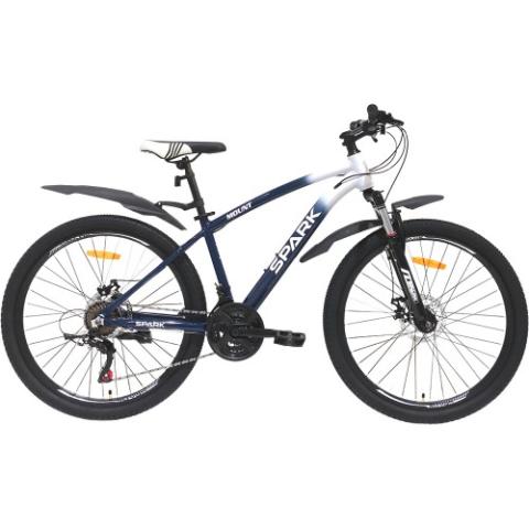 Велосипед SPARK MOUNT (колеса - 26", алюмінієва рама - 15") білий з синім