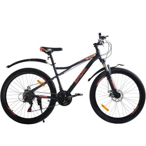 Велосипед SPARK ECLIPSE (колеса – 26", сталева рама – 15") чорний Велосипед SPARK ECLIPSE (колеса – 26", сталева рама – 15") чорний