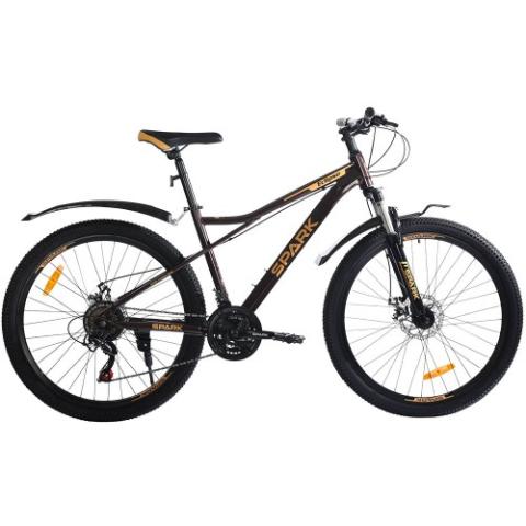 Велосипед SPARK ECLIPSE (колеса – 26", сталева рама – 15") темно-коричневий Велосипед SPARK ECLIPSE (колеса – 26", сталева рама – 15") темно-коричневий
