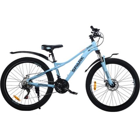 Велосипед SPARK AXION (колеса - 26", алюмінієва рама - 13") блакитний Велосипед SPARK AXION (колеса - 26", алюмінієва рама - 13") блакитний