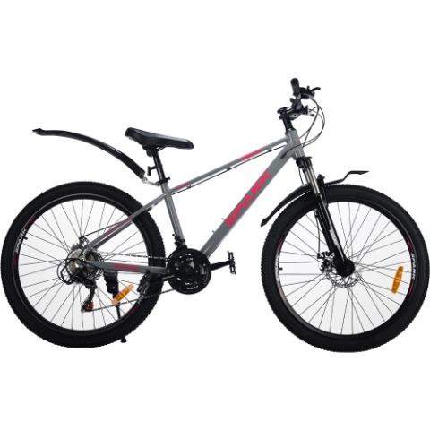 Велосипед SPARK ASTRO (колеса - 26", алюмінієва рама - 15") графітовий Велосипед SPARK ASTRO (колеса - 26", алюмінієва рама - 15") графітовий