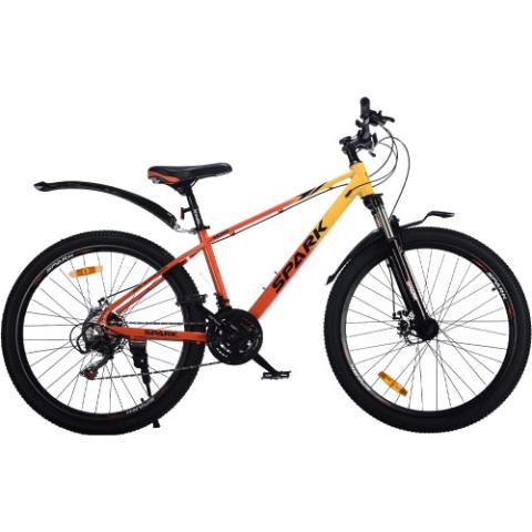 Велосипед SPARK ASTRO (колеса - 26", алюмінієва рама - 15") жовтий з помаранчевим Велосипед SPARK ASTRO (колеса - 26", алюмінієва рама - 15") жовтий з помаранчевим