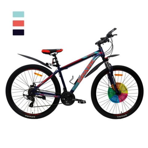 Велосипед SPARK FORESTER 17 29 темно синій (колеса - 29", сталева рама - 17")