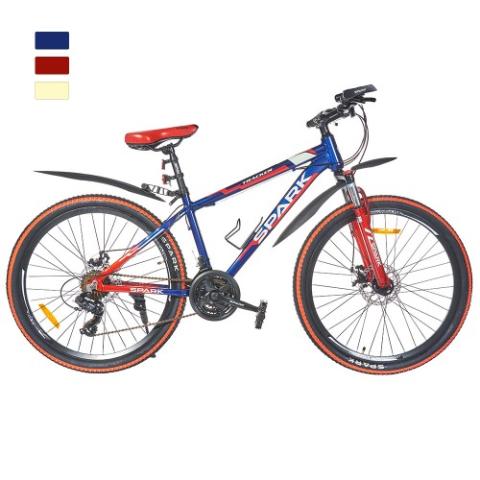 Велосипед SPARK TRACKER 15 26 перлинний темно-синій (колеса - 26", алюмінієва рама - 15")