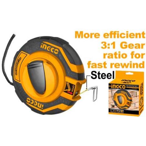 Рулетка 30 м х 12.5 мм "Profi" INGCO INDUSTRIAL Рулетка 30 м х 12.5 мм "Profi" INGCO INDUSTRIAL