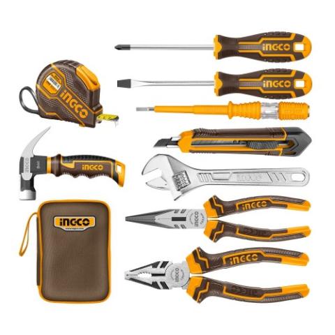 Набір ручного інструменту 9 предметів INGCO