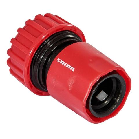 Конектор 3/4" з аквастопом для шланга 3/4" Vitals Конектор 3/4" з аквастопом для шланга 3/4" Vitals