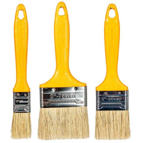 Набір пензлів, 3 шт. INGCO Super Select Набір пензлів, 3 шт. INGCO Super Select