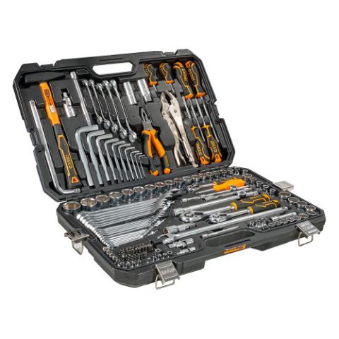 Набір інструментів універсальний 142 предмети INGCO INDUSTRIAL Набір інструментів універсальний 142 предмети INGCO INDUSTRIAL