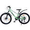 Велосипед SPARK AERO (колеса - 24", алюмінієва рама - 12") салатовий