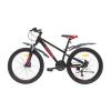 Велосипед SPARK JOY (колеса - 24", сталева рама - 12") чорний з червоним