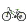 Велосипед SPARK JOY (колеса - 26", сталева рама - 13") чорний з салатовим
