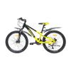 Велосипед SPARK JOY (колеса - 24", сталева рама - 11") чорний з жовтим
