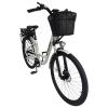 Велосипед з електромотором SPARK E-CITY COMFORT 18" 48V/500W/12,8Ah світло-сірий