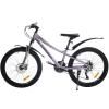 Велосипед SPARK NERO (колеса - 24", сталева рама - 12") світло-бузковий