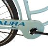 Велосипед SPARK CITY AURA (колеса - 26", сталева рама - 17") з кошиком світло-м`ятний