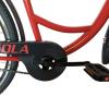 Велосипед SPARK CITY SOLA (колеса - 28", сталева рама - 18") із кошиком яскраво-червоний