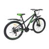 Велосипед SPARK JOY (колеса - 26", сталева рама - 13") чорний з салатовим