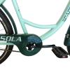 Велосипед SPARK CITY SOLA (колеса - 26", сталева рама - 17") з кошиком світло-м`ятний