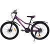 Велосипед SPARK LINK (колеса - 24", сталева рама - 12") фіолетовий