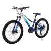 Велосипед SPARK WAVE JR. (колеса - 24", сталева рама - 12") темно-синій із сірим