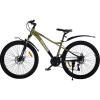 Велосипед SPARK AXION (колеса - 26", алюмінієва рама - 15") оливковий з чорним