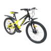 Велосипед SPARK JOY (колеса - 24", сталева рама - 11") чорний з жовтим
