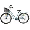 Велосипед SPARK CITY AURA (колеса - 28", сталева рама - 18") з кошиком блакитний