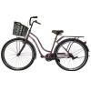 Велосипед SPARK CITY AURA (колеса - 28", сталева рама - 18") з кошиком сливовий