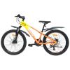 Велосипед SPARK PLEASURE (колеса - 24", алюмінієва рама - 12") помаранчевий з жовтим
