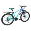 Велосипед SPARK PLEASURE (колеса - 26", алюмінієва рама - 15") бірюзовий з блакитним