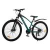 Велосипед SPARK BLITZ (колеса - 27,5", сталева рама - 15") темно-зелений з чорним