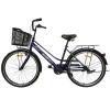 Велосипед SPARK CITY MIRA (колеса - 26", сталева рама - 17") з кошиком темно-фіолетовий