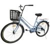 Велосипед SPARK CITY MIRA (колеса - 26", сталева рама - 17") з кошиком світло-блакитний