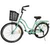 Велосипед SPARK CITY AURA (колеса - 26", сталева рама - 17") із кошиком салатовий