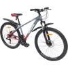 Велосипед SPARK PLEASURE (колеса - 27,5", алюмінієва рама - 15") сірий із темно-червоним