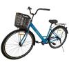 Велосипед SPARK CITY LIRA (колеса - 28", сталева рама - 18") з кошиком світло-синій