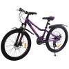 Велосипед SPARK LINK (колеса - 24", сталева рама - 12") фіолетовий