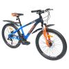 Велосипед SPARK PLAYER (колеса - 24", сталева рама - 13")чорний з синім