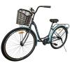 Велосипед SPARK CITY SOLA (колеса - 28", сталева рама - 18") з кошиком графітовий
