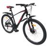 Велосипед SPARK DELIGHT (колеса - 27,5", алюмінієва рама - 17") чорний з червоним