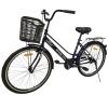 Велосипед SPARK CITY MIRA (колеса - 26", сталева рама - 17") з кошиком темно-фіолетовий