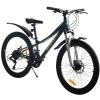Велосипед SPARK NERO (колеса – 24", сталева рама – 11") темно-м'ятний