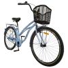 Велосипед SPARK CITY VISTA (колеса - 26", сталева рама - 17") із кошиком блакитний