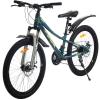 Велосипед SPARK NERO (колеса – 24", сталева рама – 11") темно-м'ятний