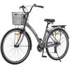 Велосипед SPARK CITY REINE (колеса - 28", алюмінієва рама - 18") сірий