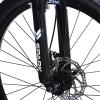 Велосипед SPARK EMBER (колеса – 26", сталева рама – 15") чорний з блакитним