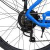 Велосипед з електромотором SPARK E-CITY LITE 18" 48V/500W/12,8Ah синій