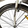Велосипед SPARK CITY LIRA (колеса - 28", сталева рама - 18") з кошиком молочний